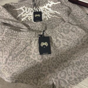 Darc Sport set NWT hoodie size Small, shorts size Medium